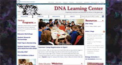 Desktop Screenshot of dnalc.org